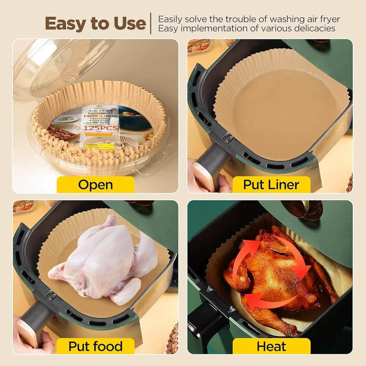 Engangs Airfryer Papirforme, Non-stick