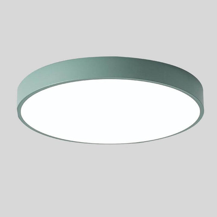 Moderne Rund LED Loft Træloftlampe