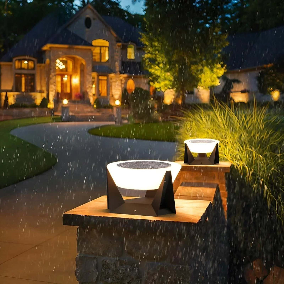 Solar havelampe i Japan-stil - ZenGlow