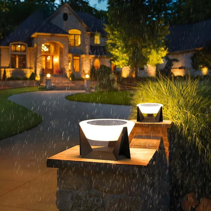 Solar havelampe i Japan-stil - ZenGlow