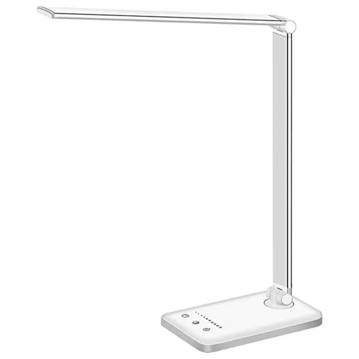 Justerbar LED Skrivebordslampe med USB-port