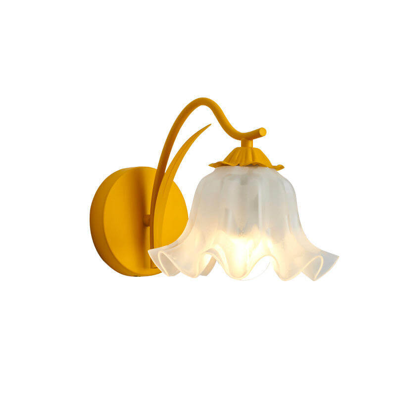 Retro Blumet Væglampe Design