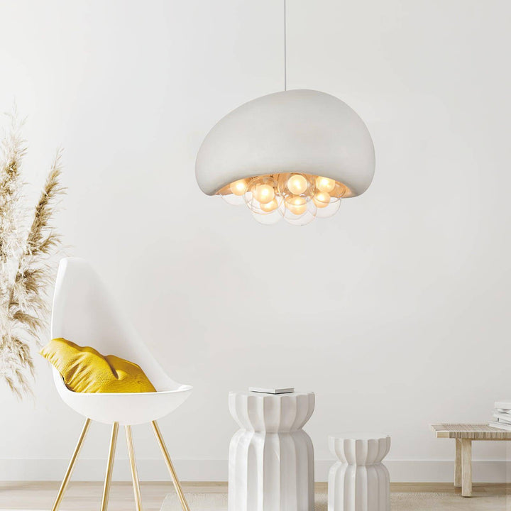 Moderne pendellampe med boble-design