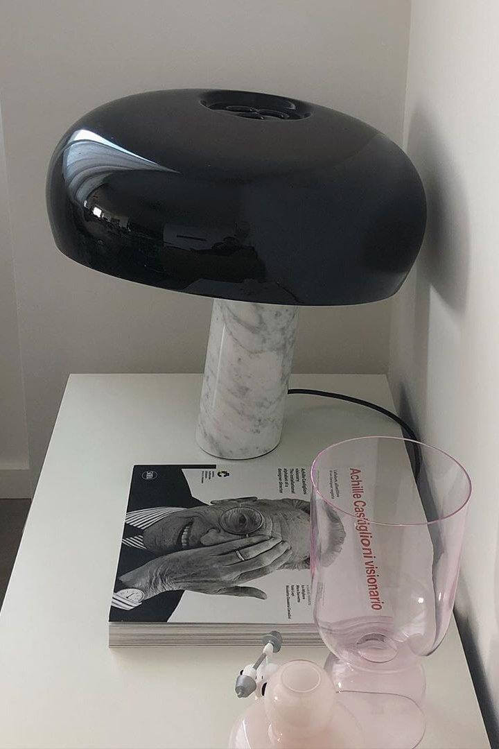 Designer Bordlampe i Marmor