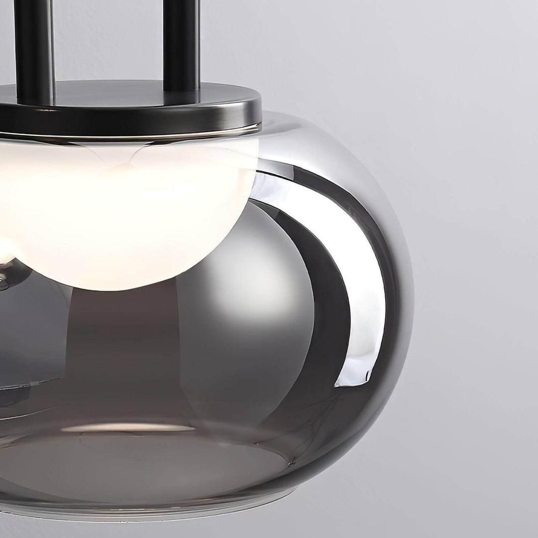 Moderne Halo Pendelophæng, 3-flamme