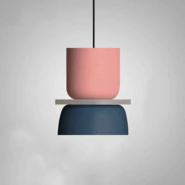 Farverig LED Macaron Design Pendellampe