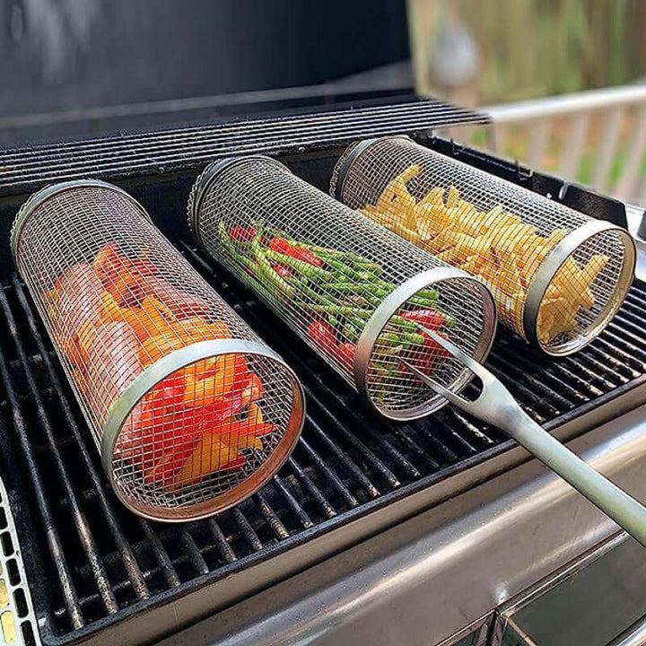 Grillkurv i metal - For perfekte grillresultater