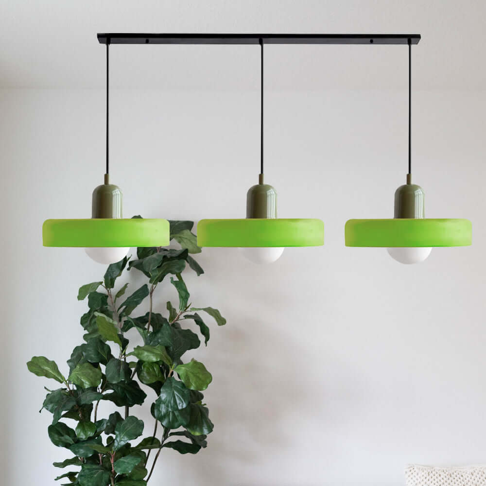 3-hovedet Bauhaus Pendellampe