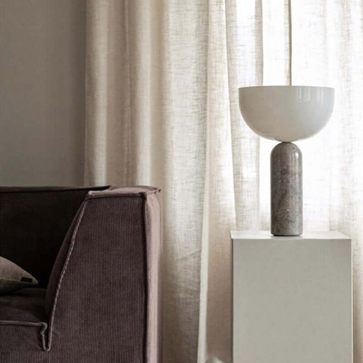 Elegant Marmor Bordlampe til Boligen