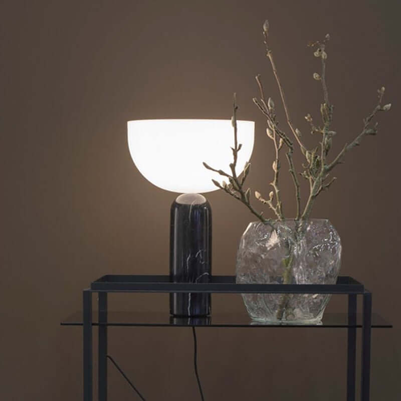 Elegant Marmor Bordlampe til Boligen