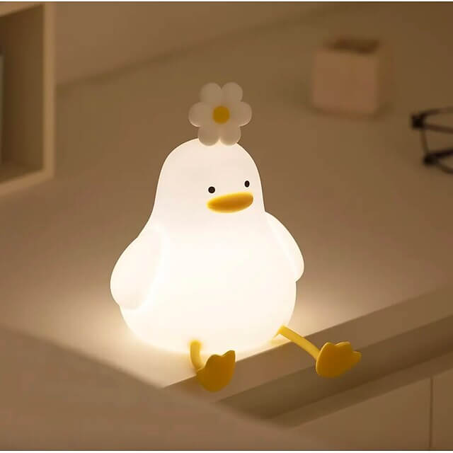 Børneand-natlampe - Blødt LED Lys