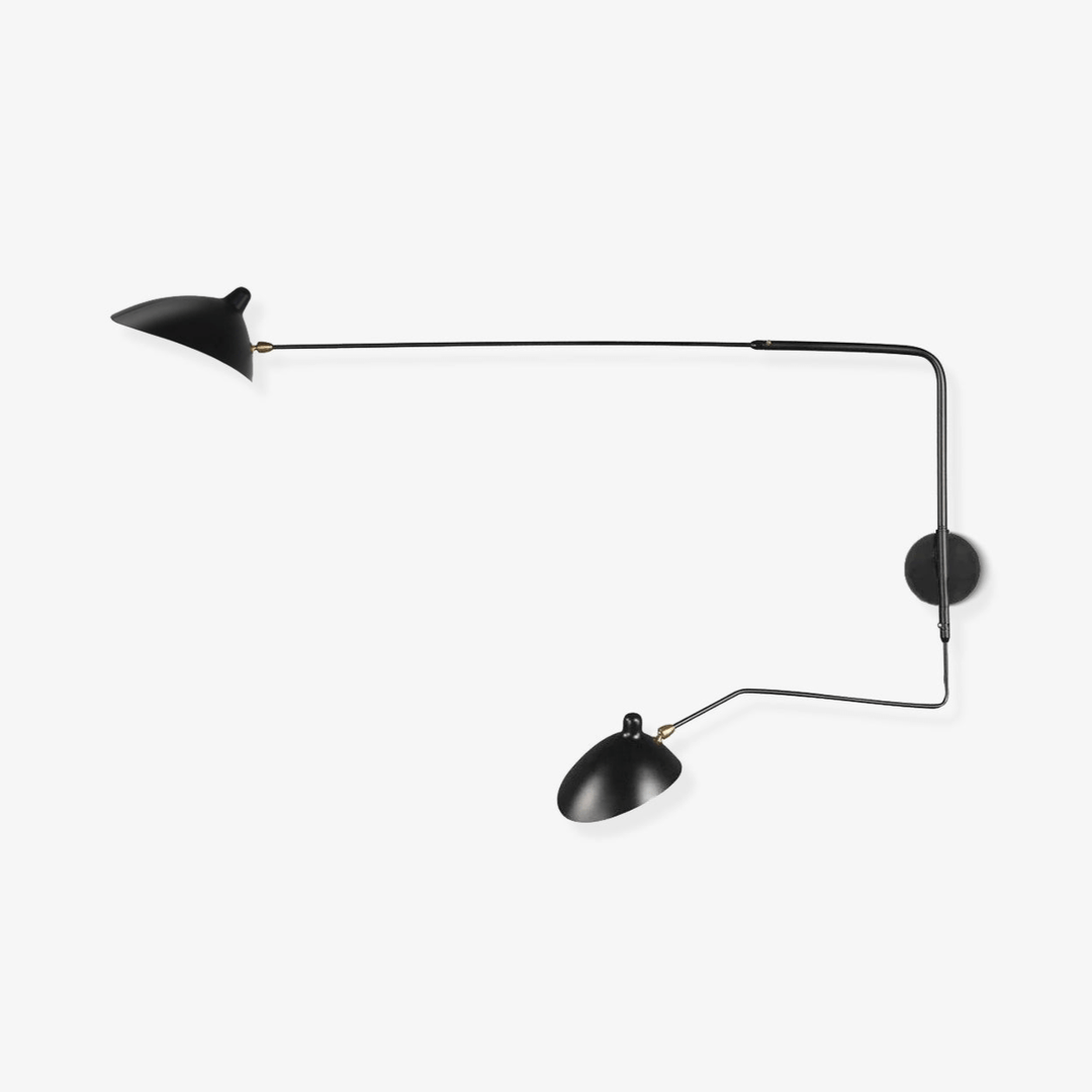 Designer væglampe - Moderne metalbelysning