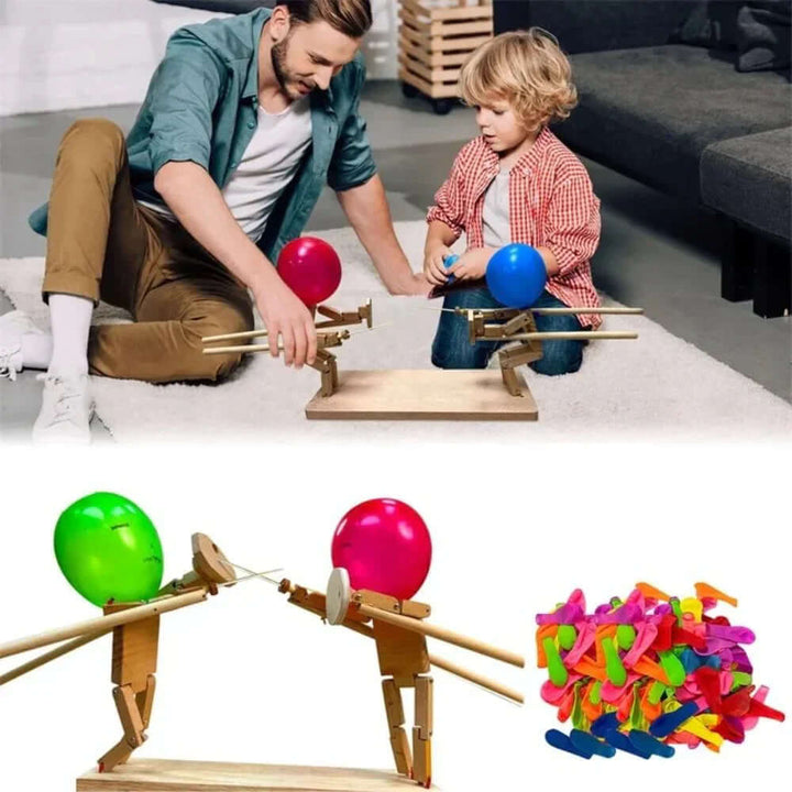 Bambusfægtespil - Strategisk 2-spiller-action