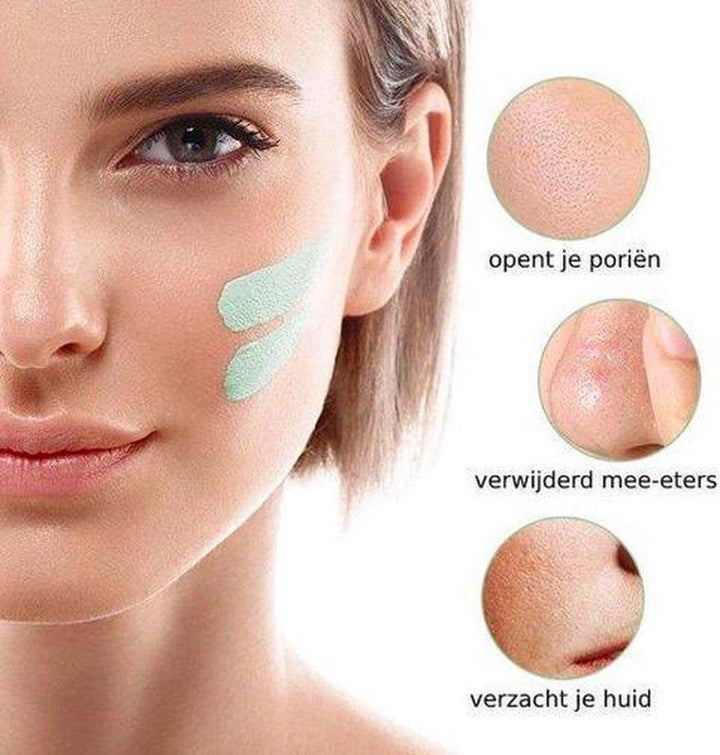 Grøn Te Ansigtsmaske for Strålende Hud