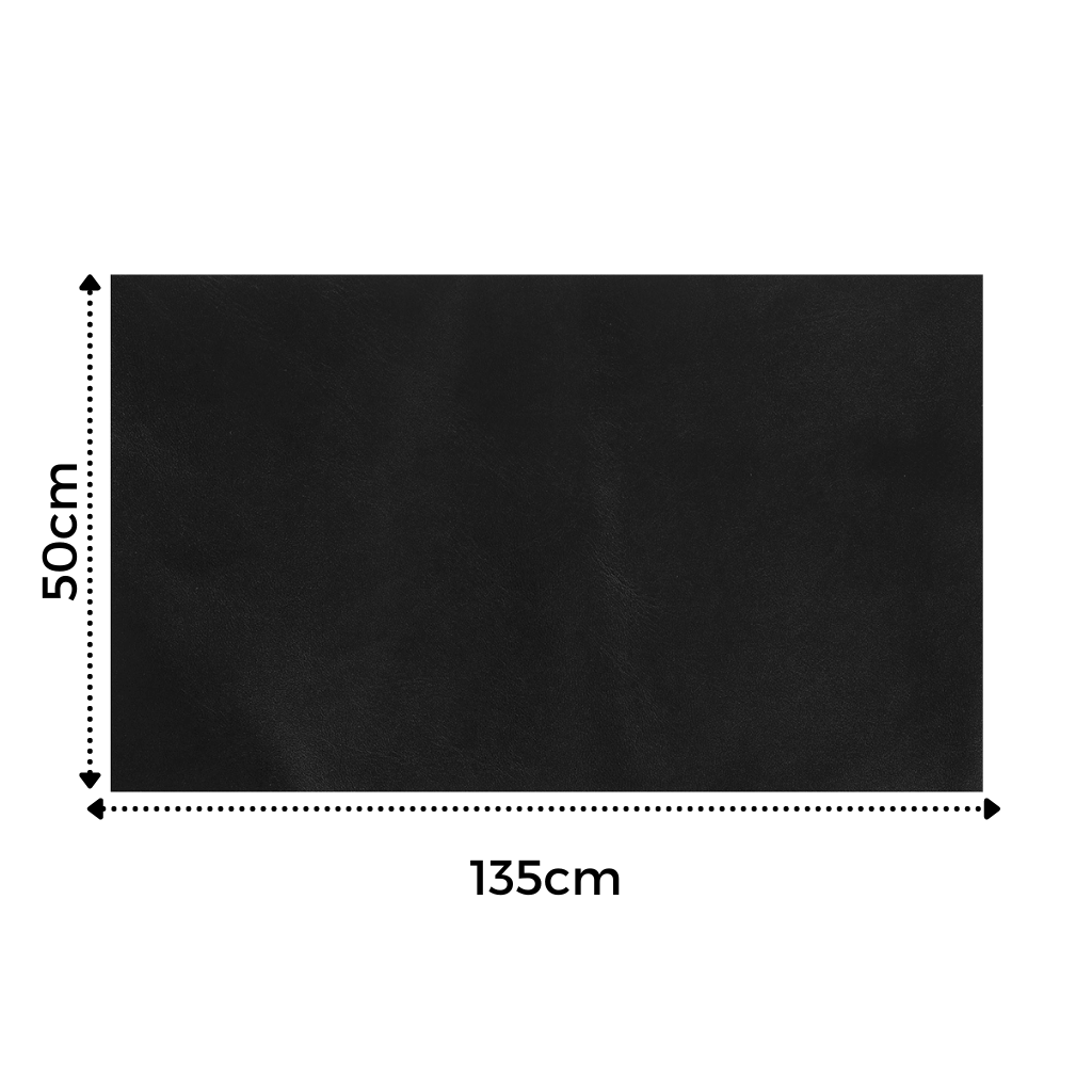 Selvklæbende reparationslap 135x50 cm til læderreparation