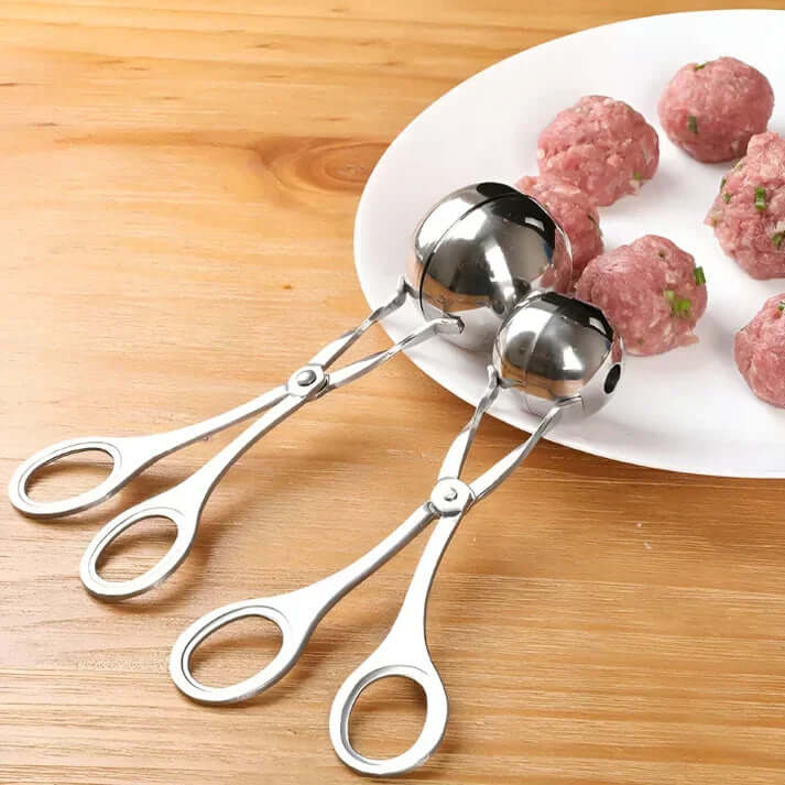 Rustfrit Stål Frikadelleformer - Perfekte Kødboller