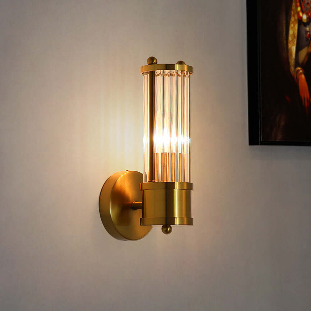 Gylden Væglampe Luksus Design til Badeværelset