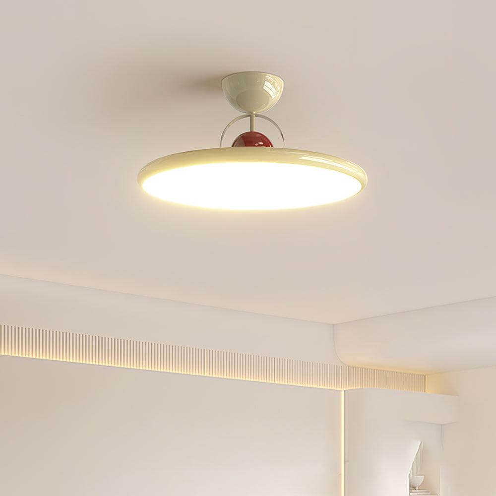 Moderne LED Loftsloftslampe i Akryl og Metal