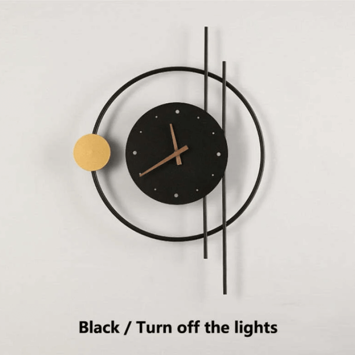 LED Vægur med Belysning, Moderne Design