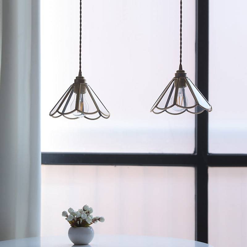 Elegant Pendel lampe i Glas til Hjemmet