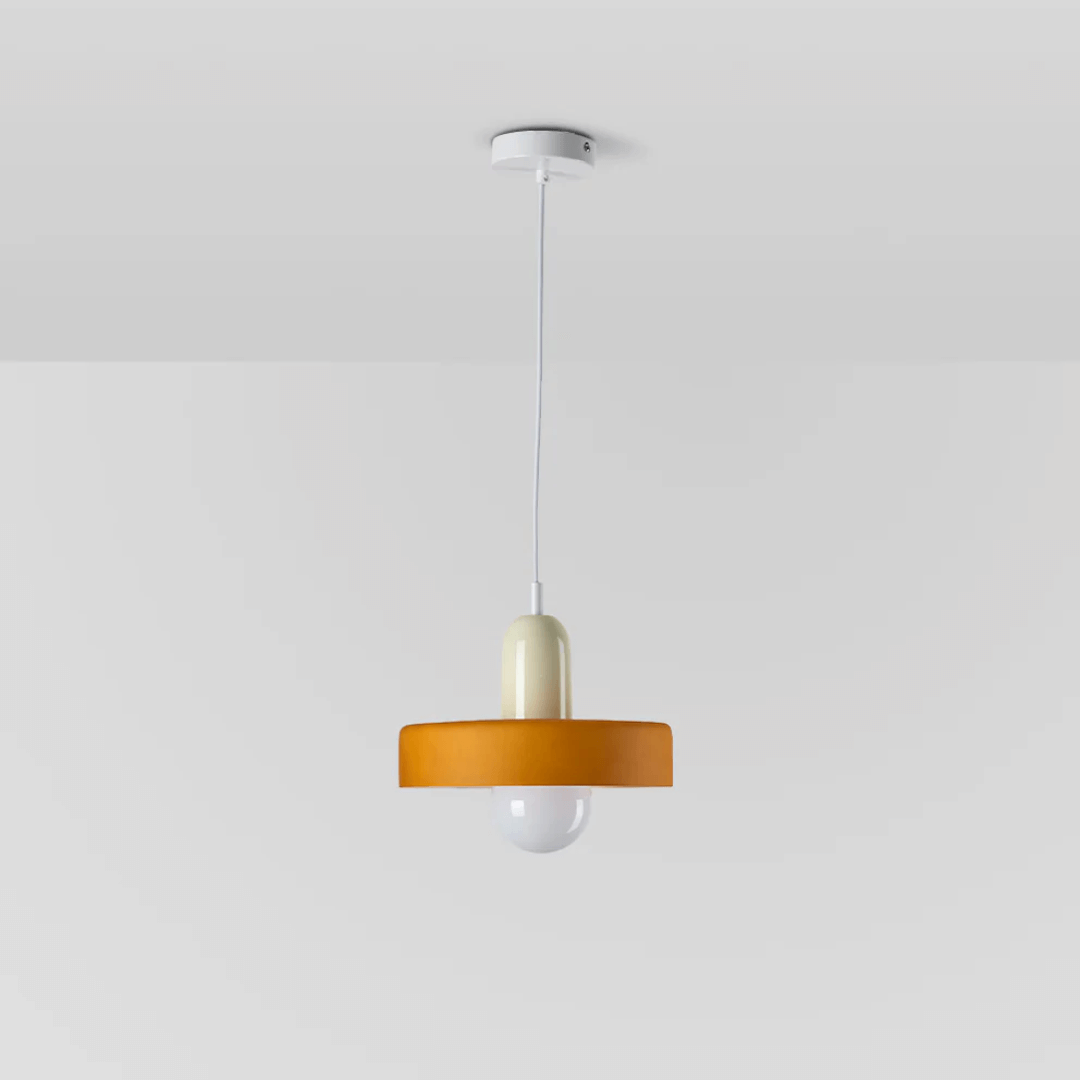 Moderne LED Glas Pendellampe med Justerbare Farver