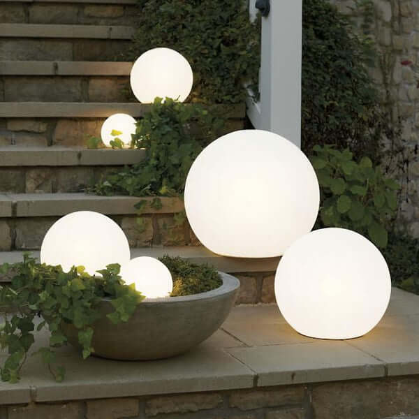 LED Kuglelampe til Udendørs og Indendørs Brug