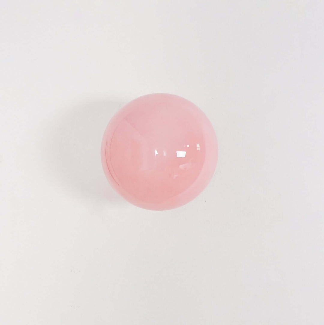 Moderne væglampe i rosa glas