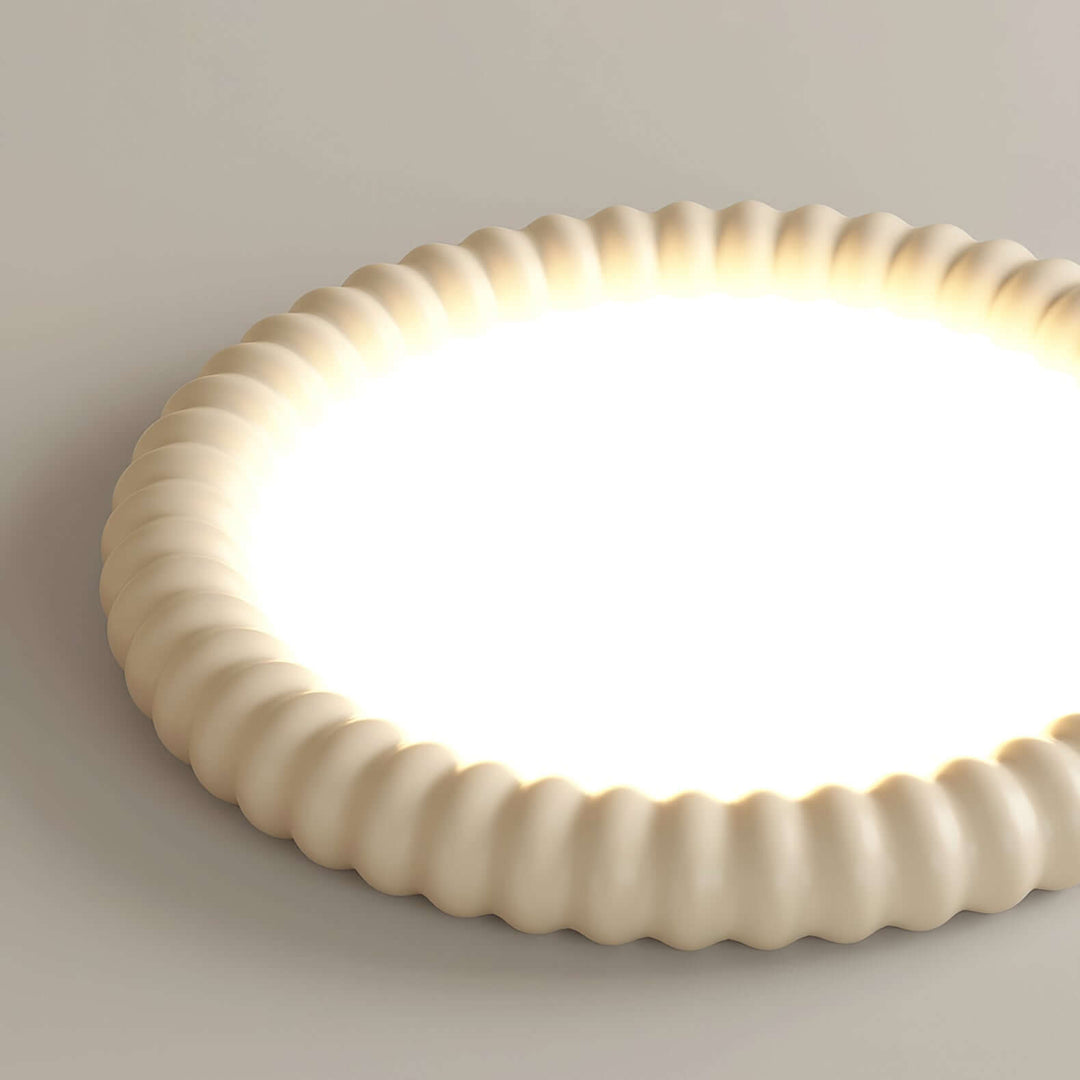 LED Loftloftslampe med bølge-design