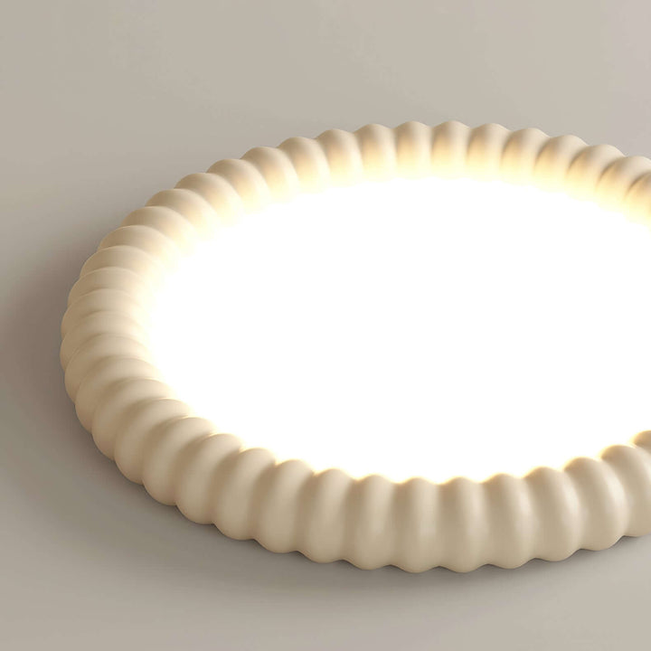 LED Loftloftslampe med bølge-design