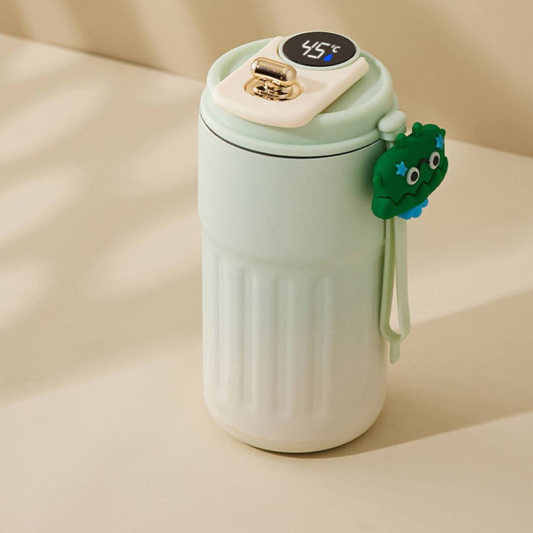 Isoleret termokop 450ml med LED temperaturvisning