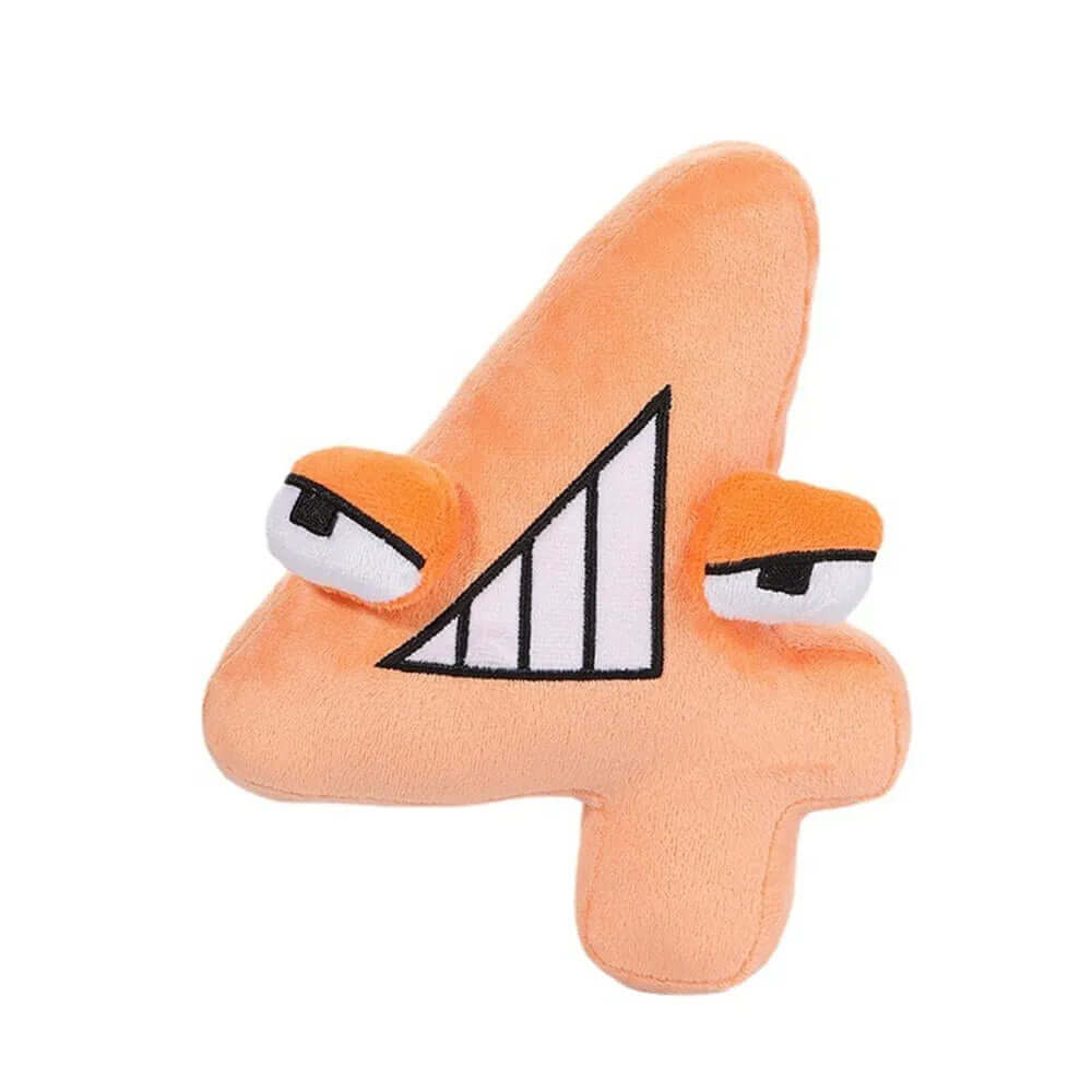 Blødt Tal-plysdyr 19 cm - Nummerven