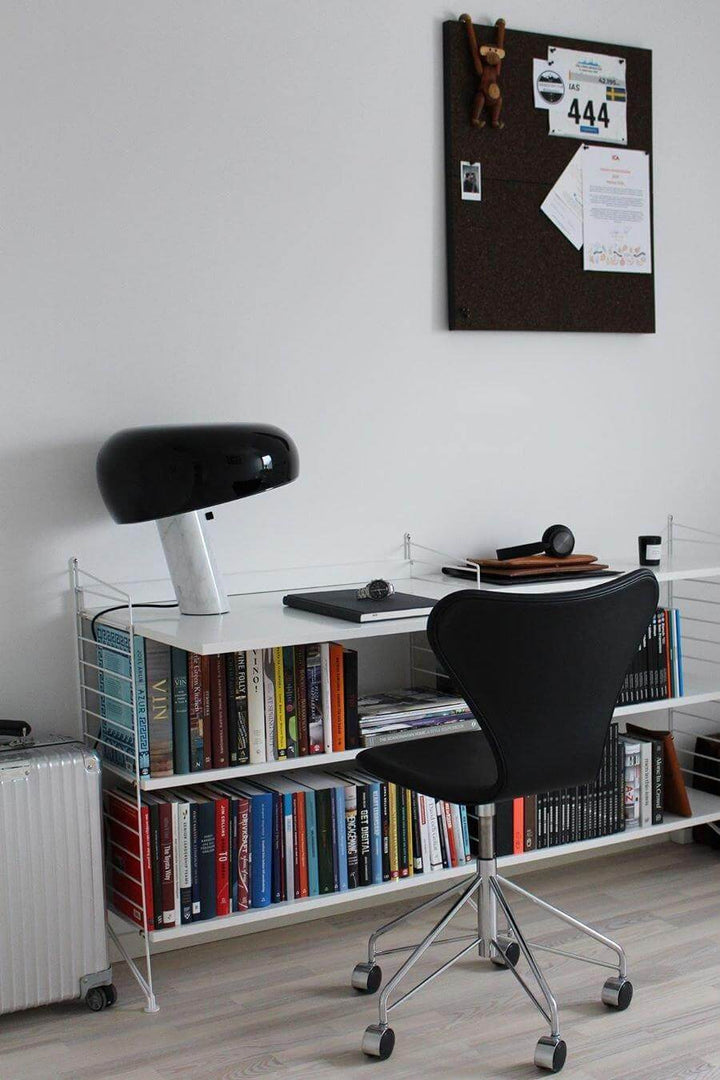 Designer Bordlampe i Marmor