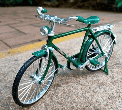 DIY Retro Cykelmodel Sæt - Nostalgisk Dekorationsgenstand