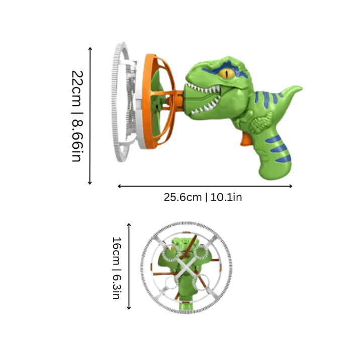 Børne Sæbeboblepistol - Dino Design