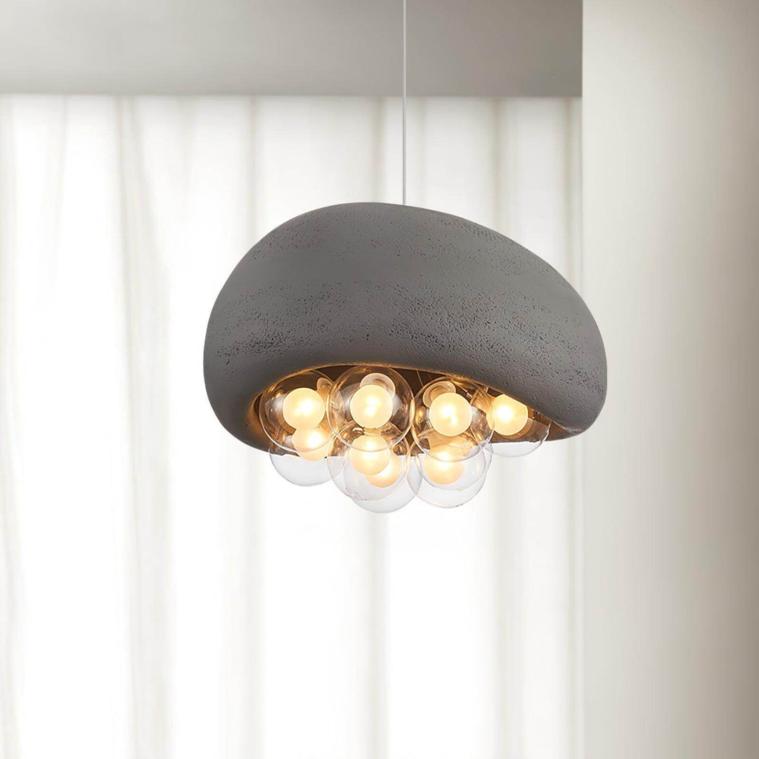 Moderne pendellampe med boble-design