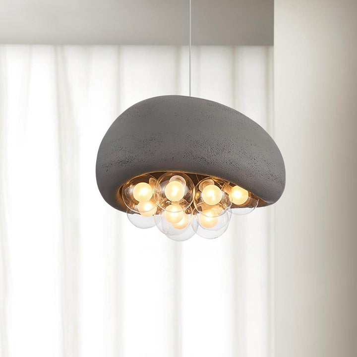 Moderne pendellampe med boble-design