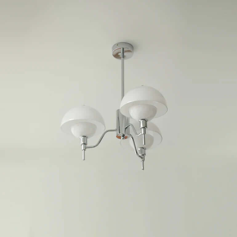 Elegant Cremefarvet Boble Lysekrone