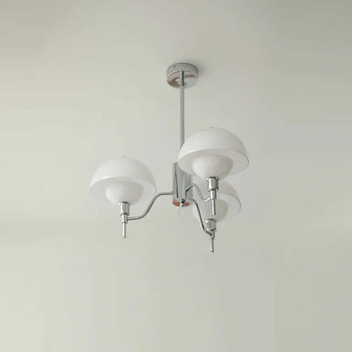 Elegant Cremefarvet Boble Lysekrone