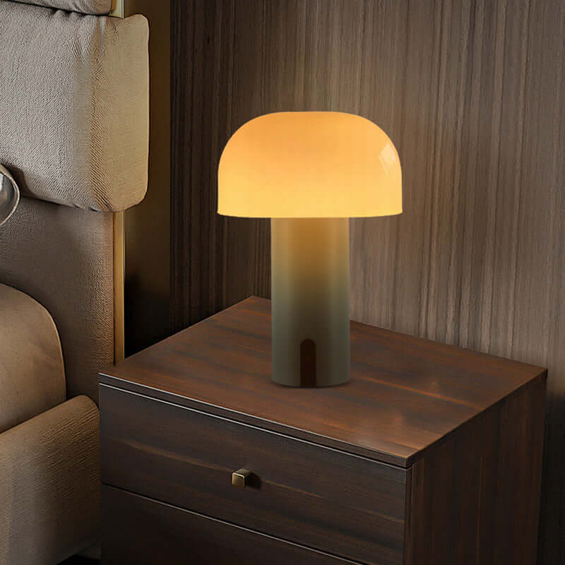 Dæmpbar LED Svampe Bordlampe, Akryl