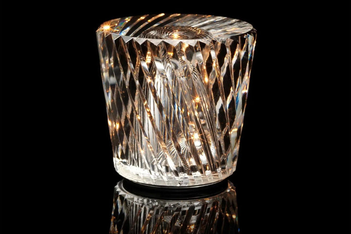 Elegant LED Krystal Diamant Bordlampe
