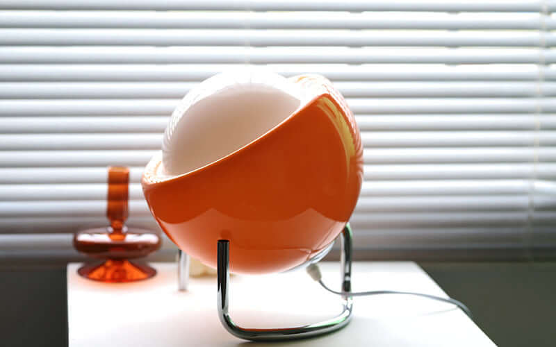 Retro Glas Bordlampe - Stemningsfuld Belysning