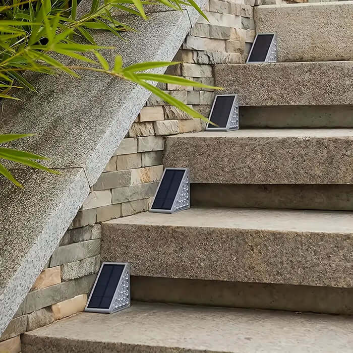 LED Solar Trappelys Udendørs Belysning