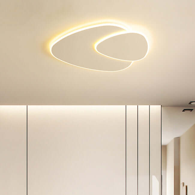 Elliptisk LED Loftlampe - Modern Stil