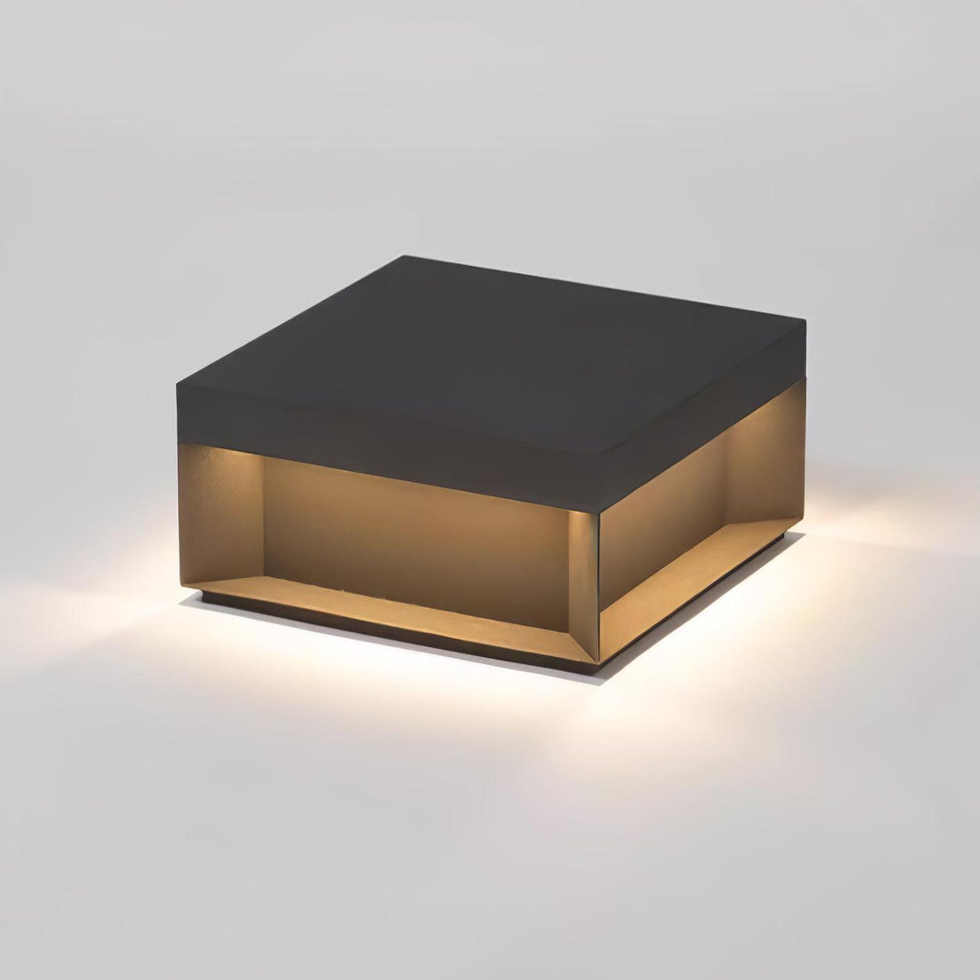 Solar udendørs pullertlampe - vejrbestandig