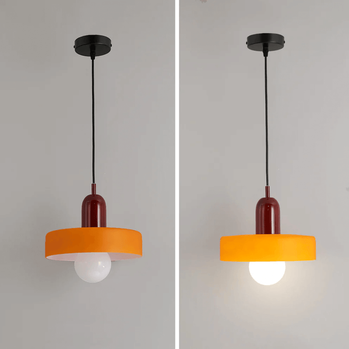 Moderne LED Glas Pendellampe med Justerbare Farver