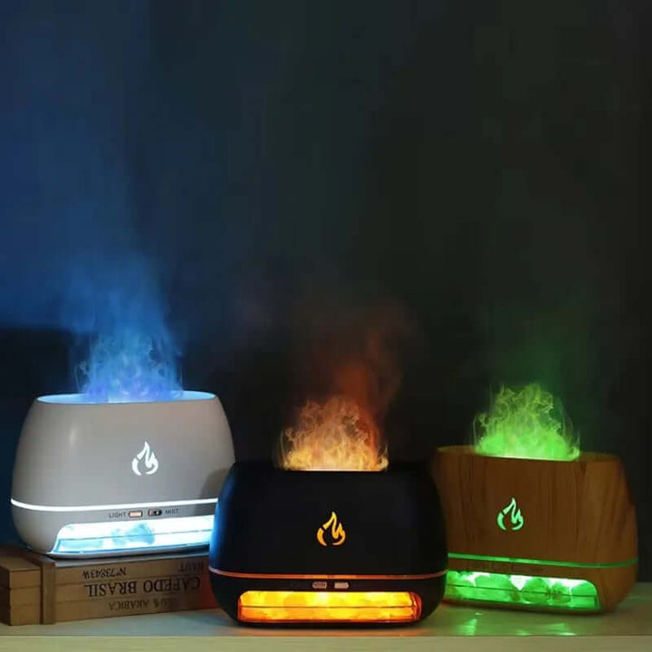 Himalaya Salt Diffuser med Stemningslys