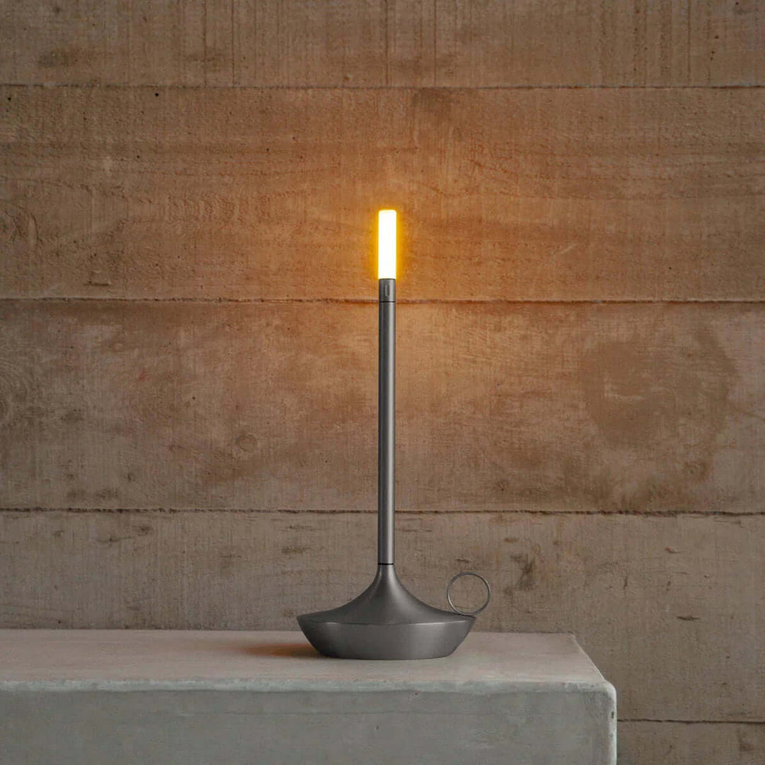 Dæmpbar LED bordlampe, 23 cm, varmhvid