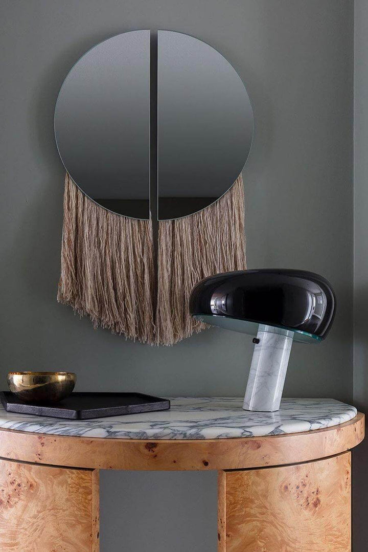 Designer Bordlampe i Marmor