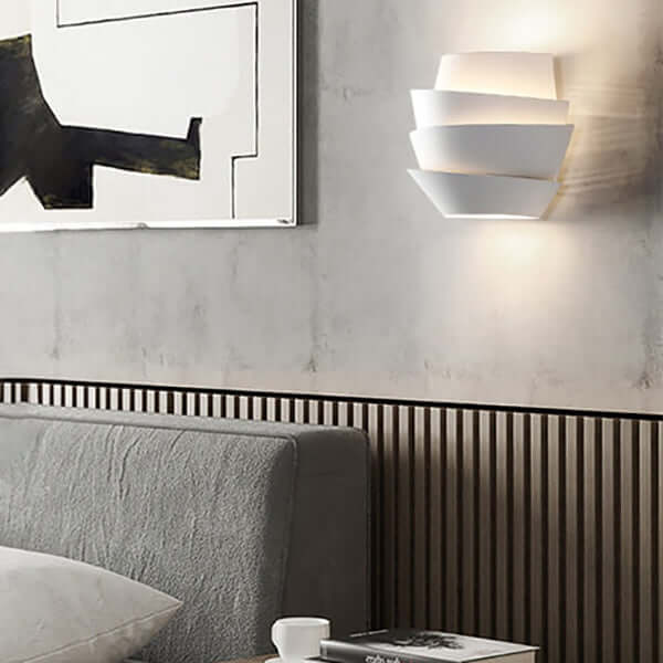 Moderne Dobbelt Væglampe med Stilfuldt Design