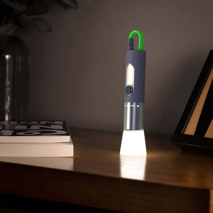 Genopladelig LED Lommelygte, Zoombar